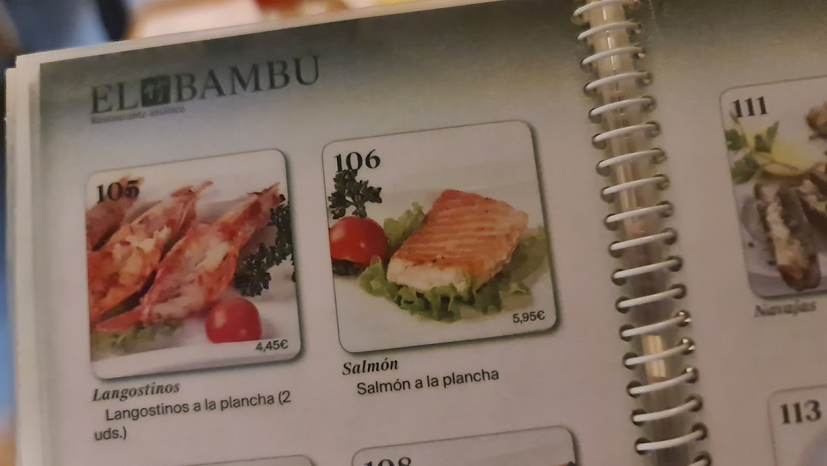 Menu Restaurante El Bambú-6
