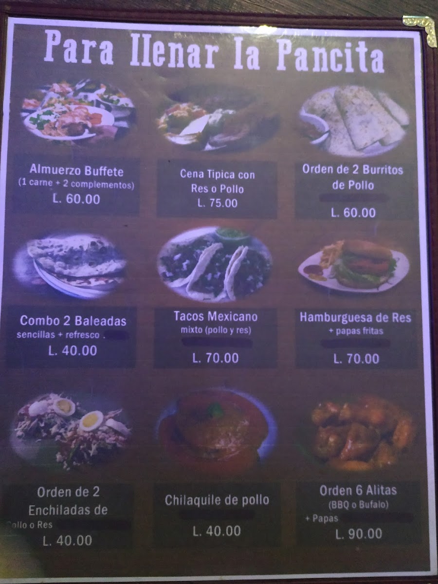Menu Restaurante El Cedrón-7