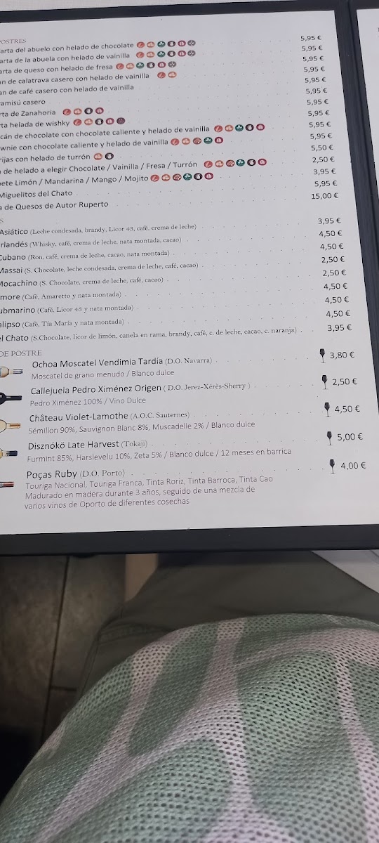Menu Restaurante El Chato-1