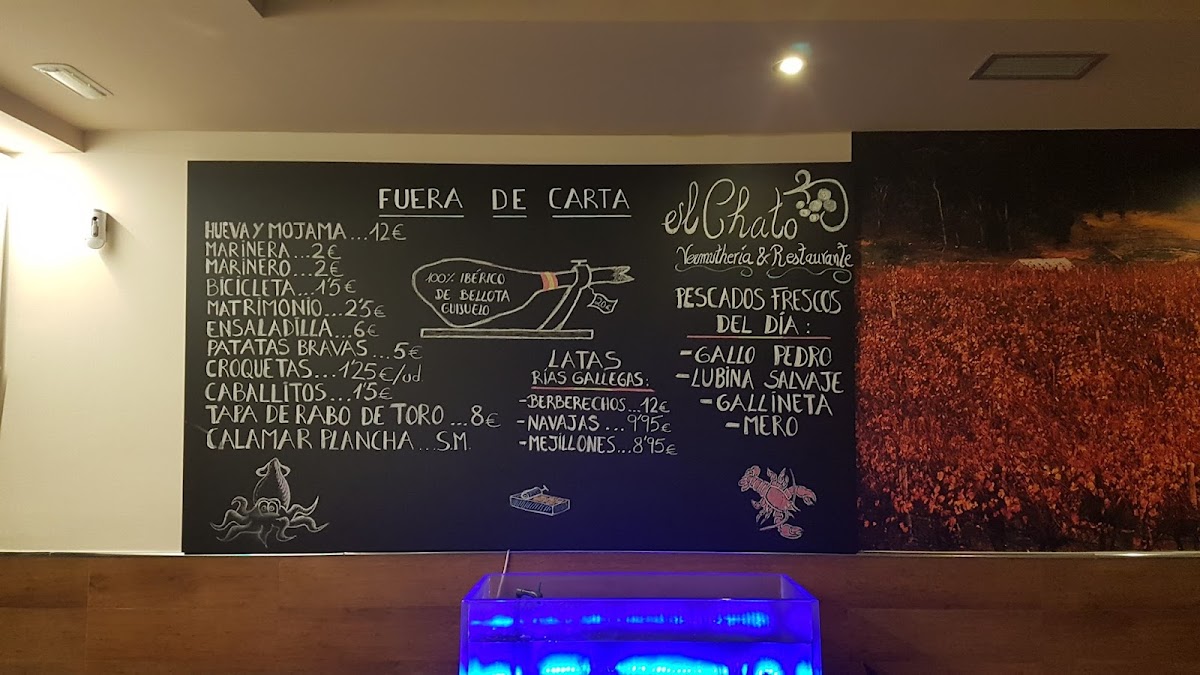 Menu Restaurante El Chato-8