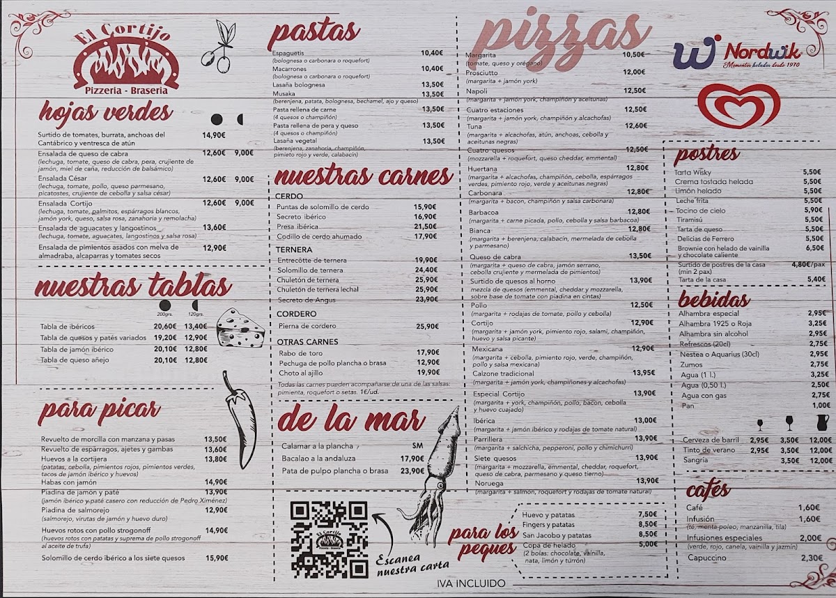 Menu Restaurante El Cortijo-3