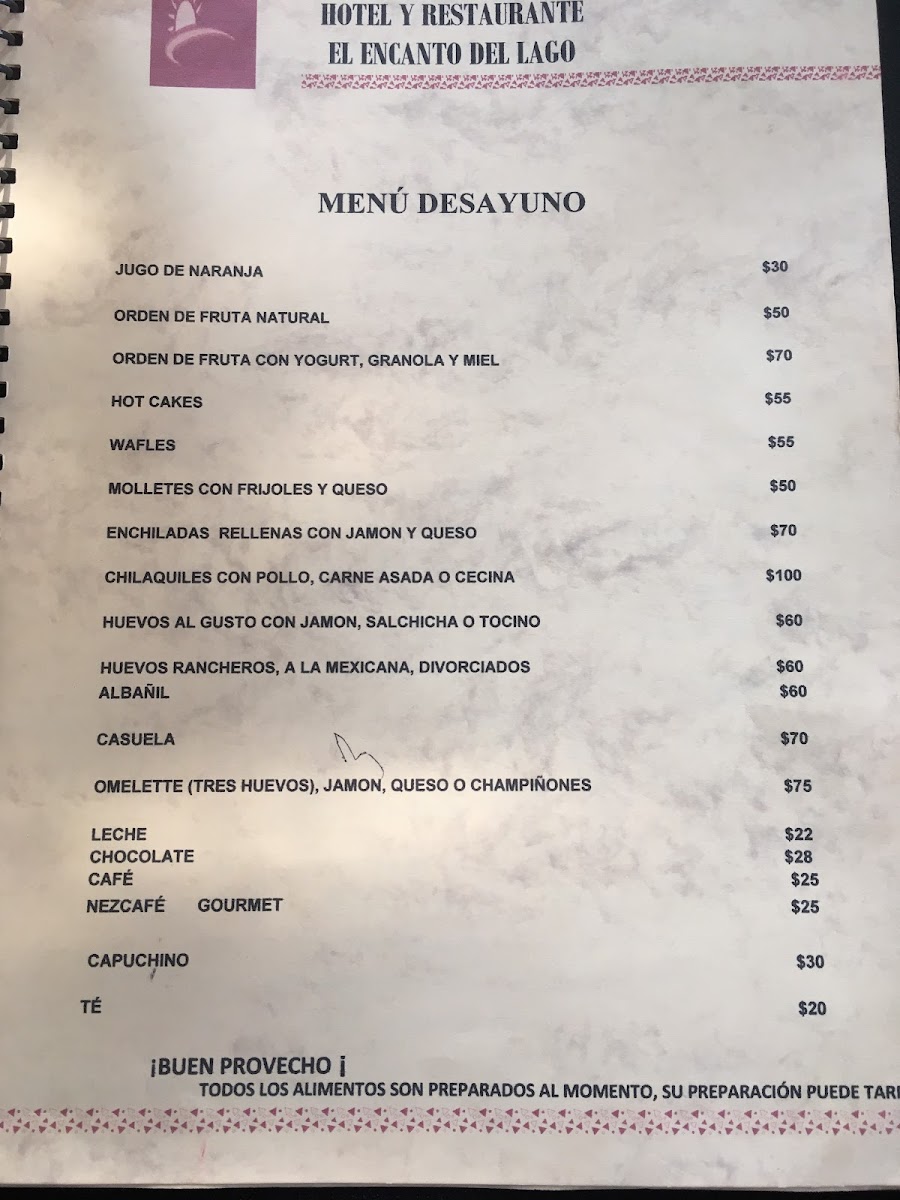 Menu Restaurante El Encanto Del Lago-5