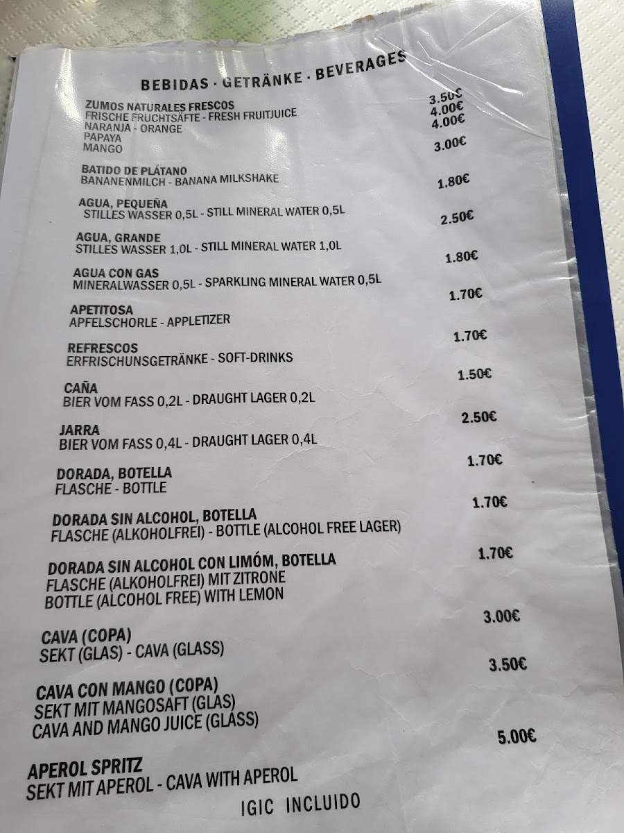 Menu Restaurante El Faro - Pescado Y Más-9