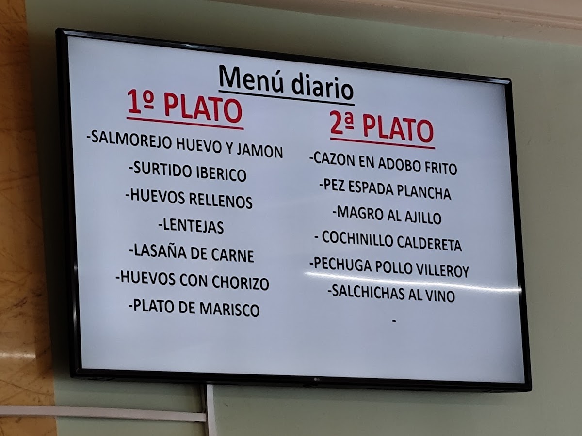 Menu Restaurante El Figon - La Gran Familia-1