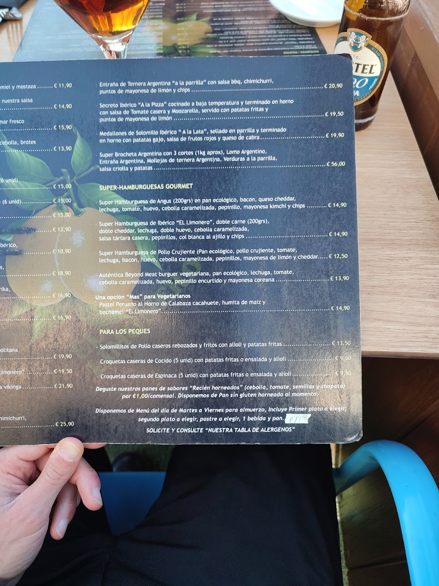 Menu Restaurante El Limonero-7