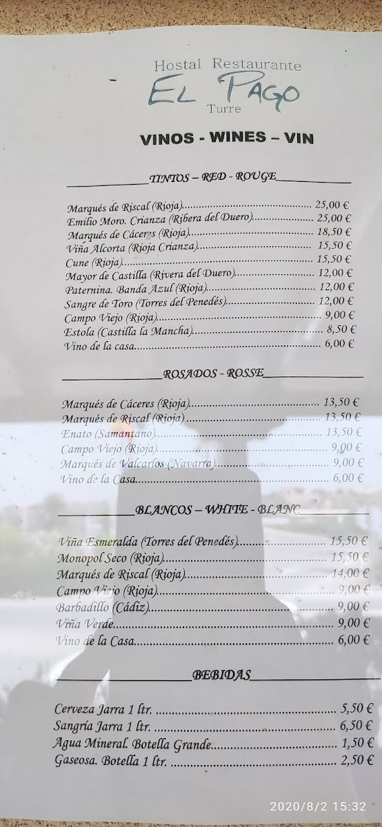 Menu Restaurante El Pago-3