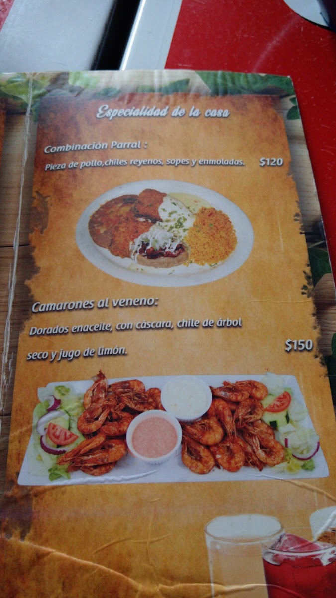 Menu Restaurante El Parral-4