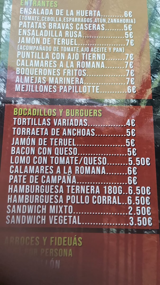Menu Restaurante El Quinto Pino-3