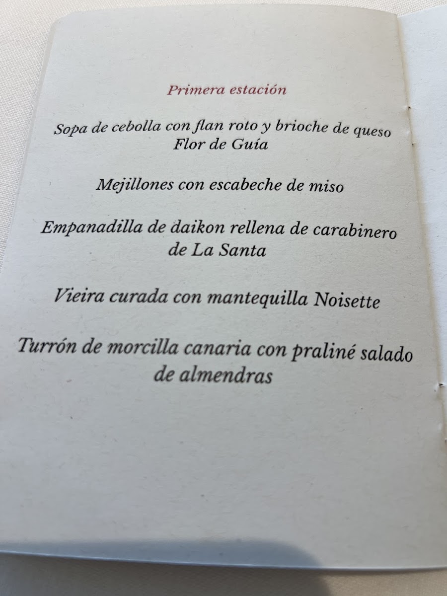 Menu Restaurante El Rincón De Juan Carlos-1