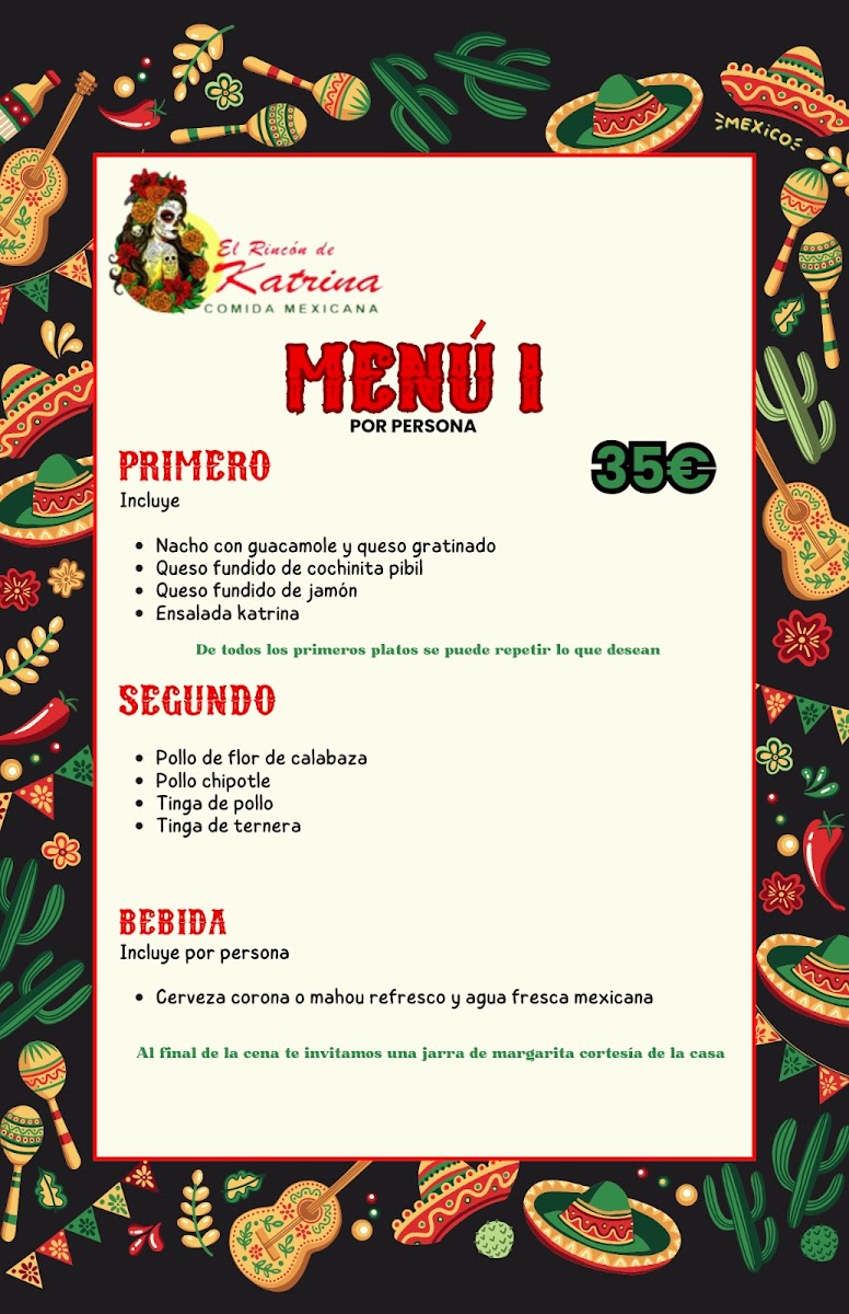 Menu Restaurante El Rincón De Katrina-3
