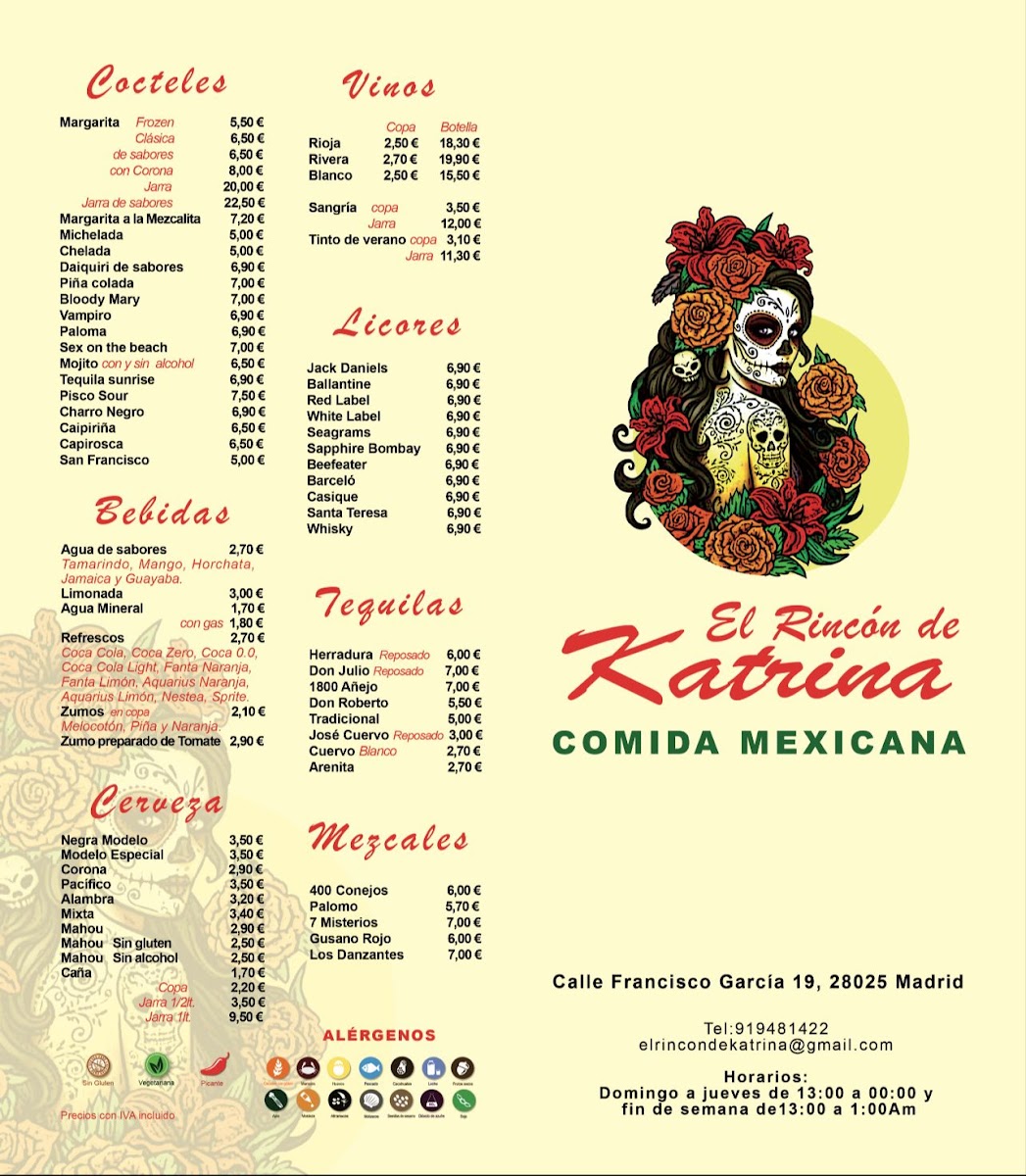 Menu Restaurante El Rincón De Katrina-6