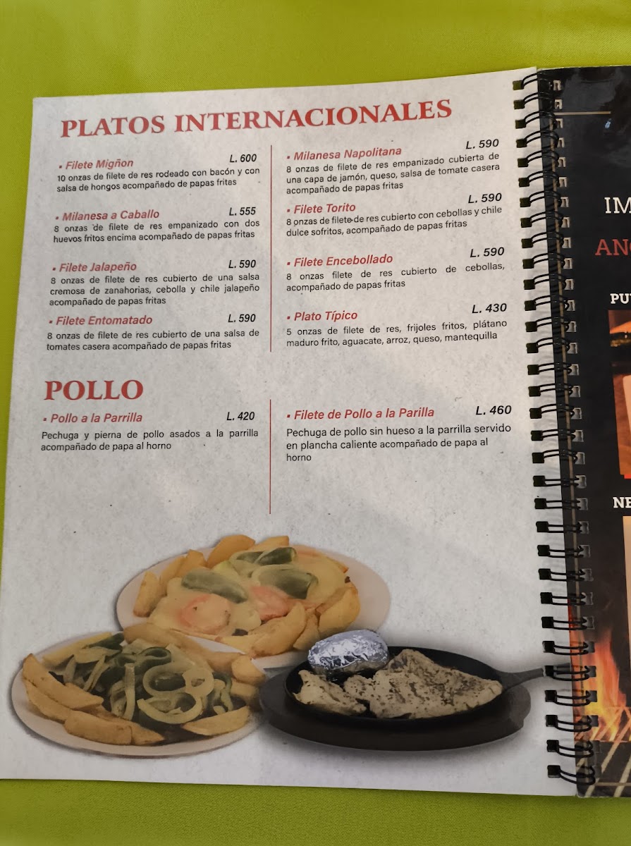 Menu Restaurante El Torito • Comayagua-10