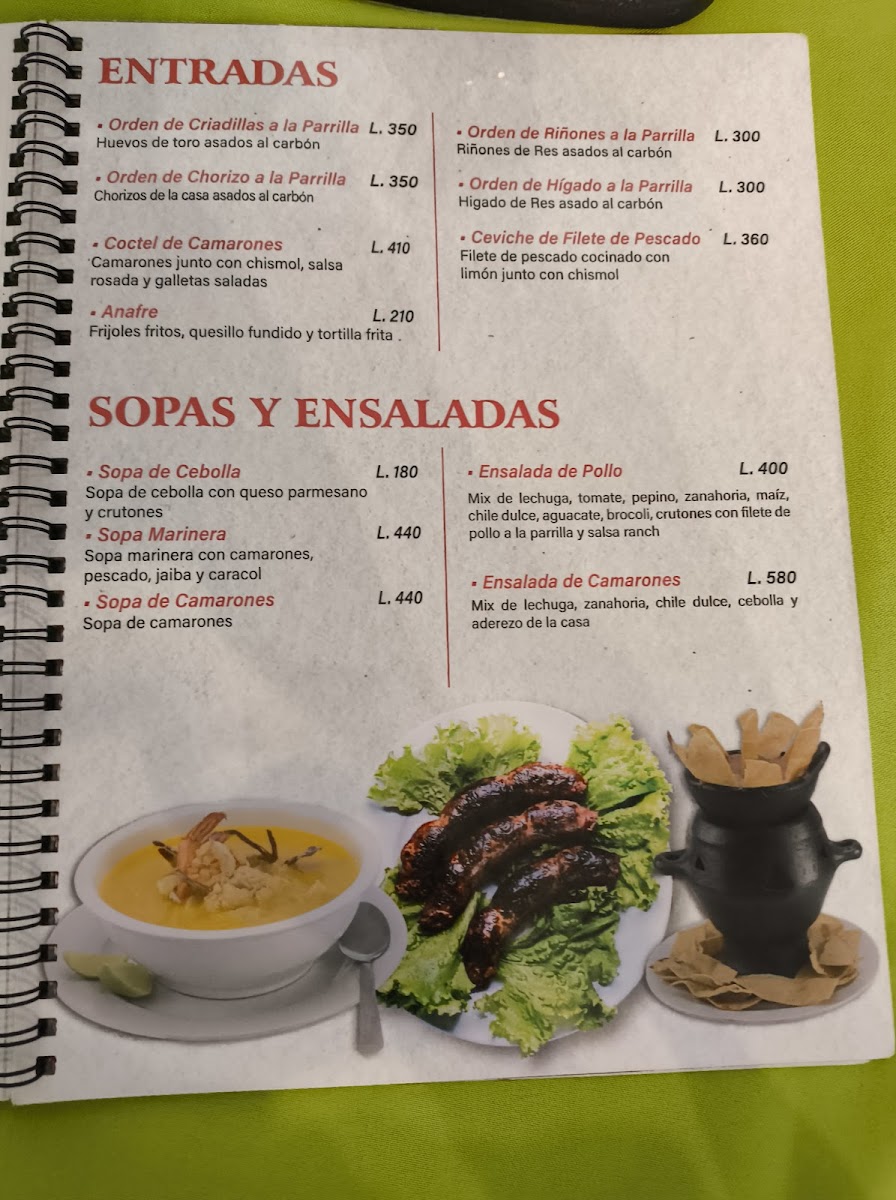 Menu Restaurante El Torito • Comayagua-2