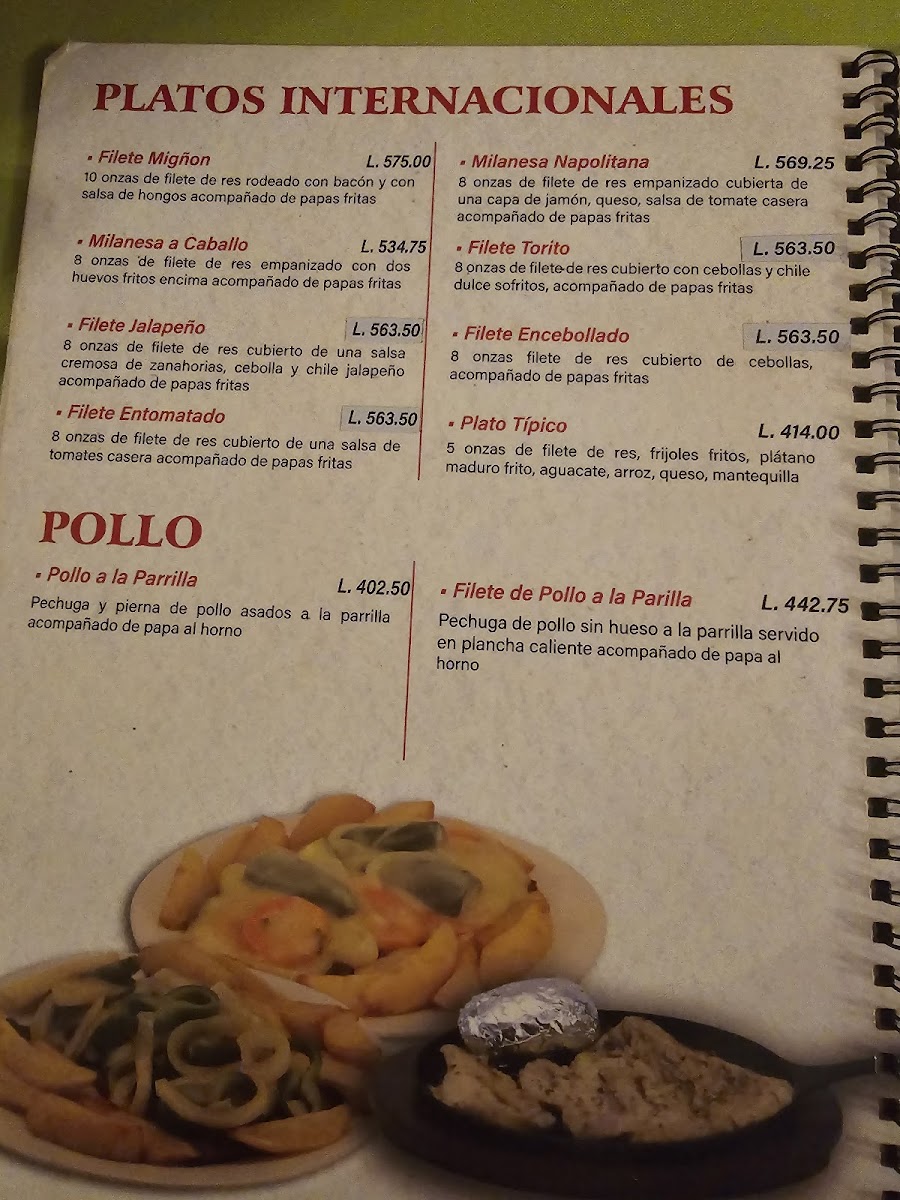 Menu Restaurante El Torito • Comayagua-5