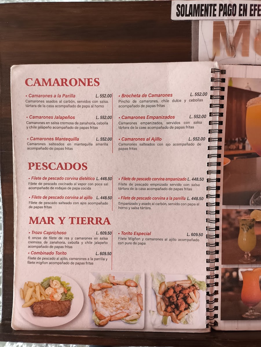 Menu Restaurante El Torito • Comayagua-8