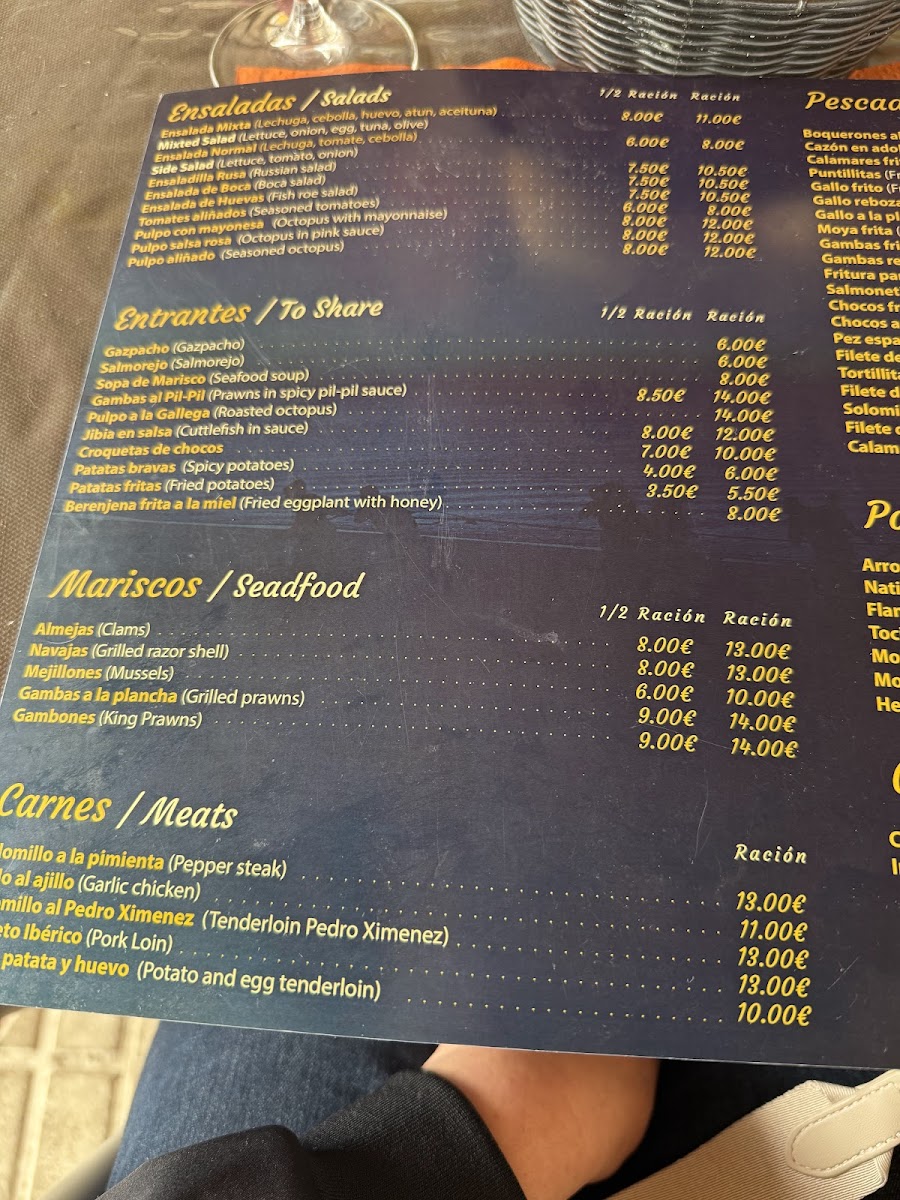 Menu Restaurante El Varadero-1