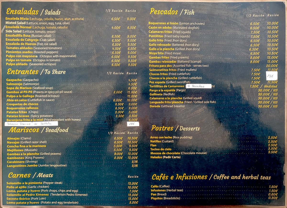 Menu Restaurante El Varadero-2