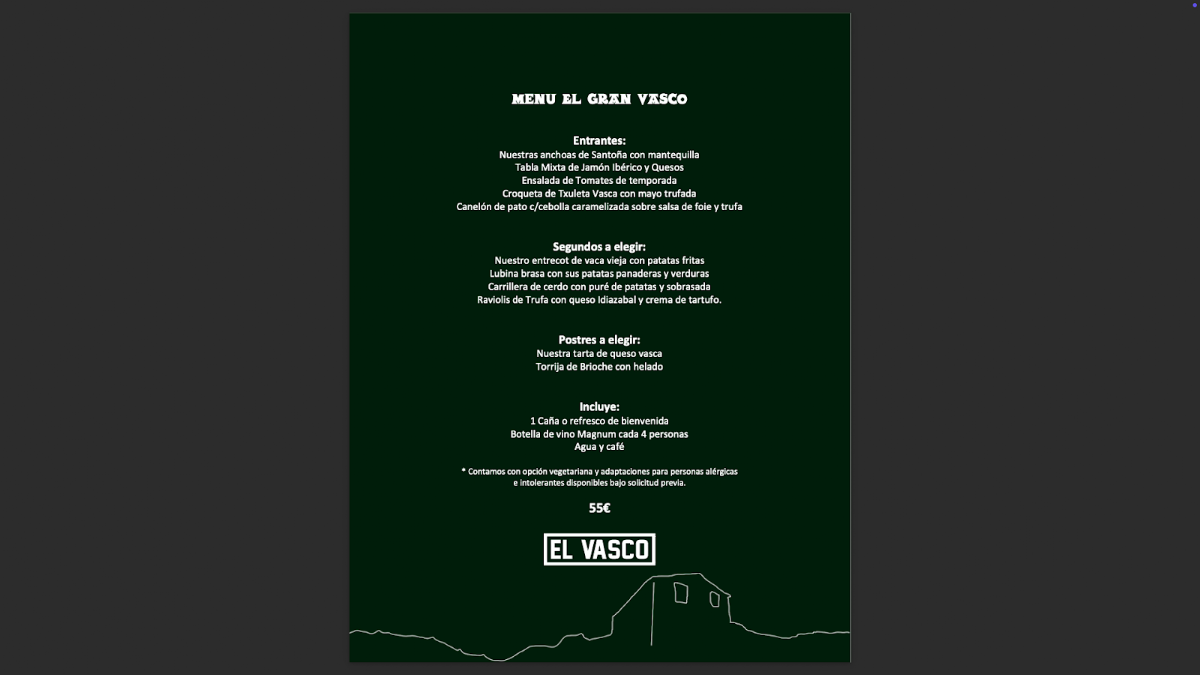 Menu Restaurante El Vasco-3
