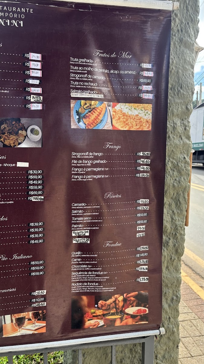 Menu Restaurante Empório Nini - Santo Antônio Do Pinhal-7