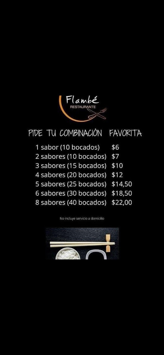 Menu Restaurante Flambé-5