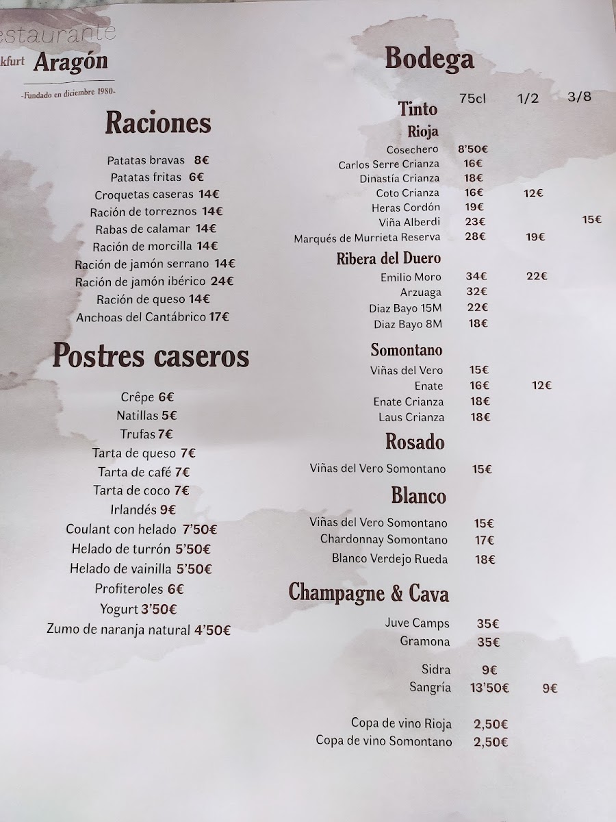 Menu Restaurante Frankfurt Aragòn-8
