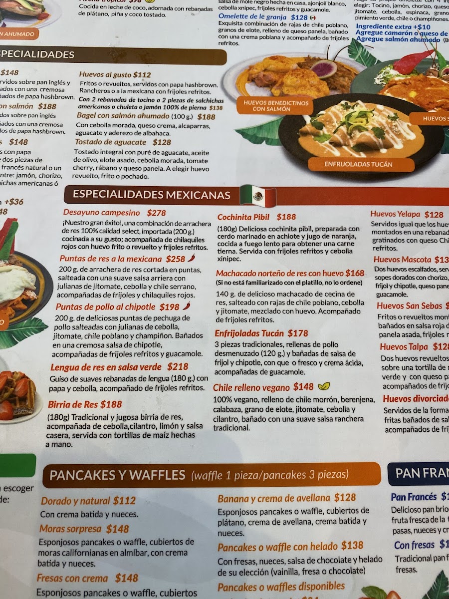 Menu Restaurante Fredy's Tucán Nuevo Nayarit-10