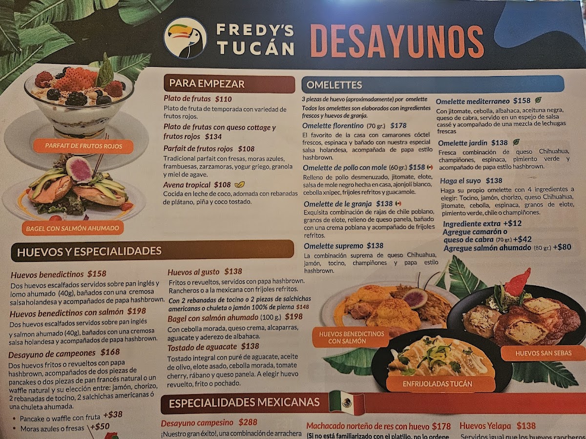 Menu Restaurante Fredy's Tucán Nuevo Nayarit-3