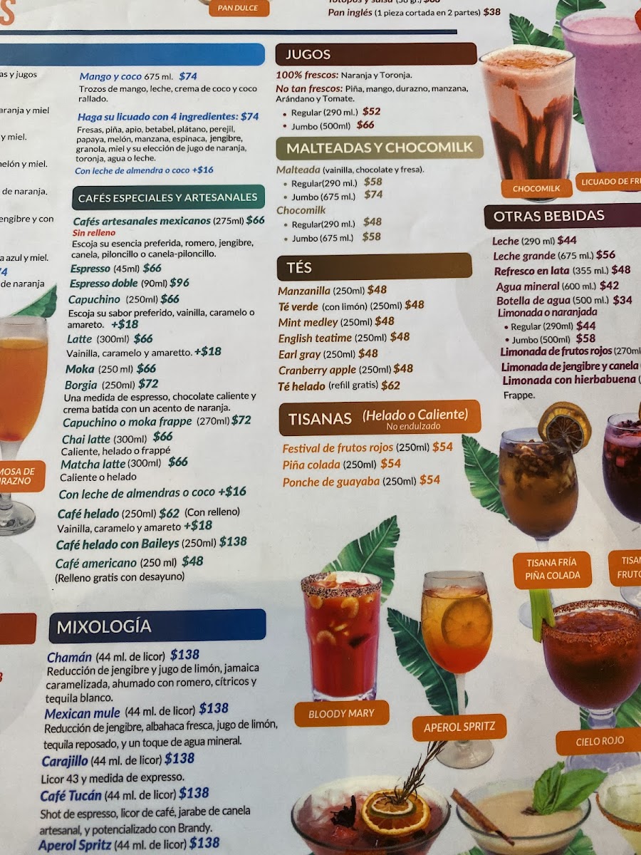 Menu Restaurante Fredy's Tucán Nuevo Nayarit-9