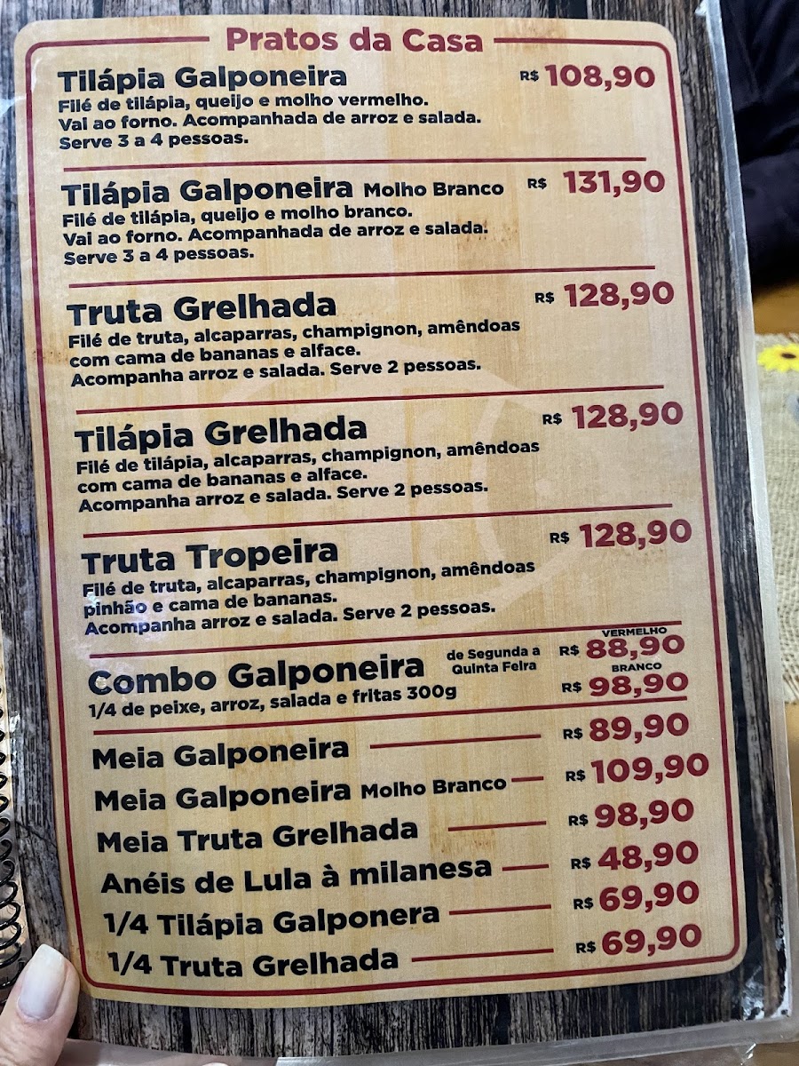 Menu Restaurante Galpao Capao Do Cipo-4