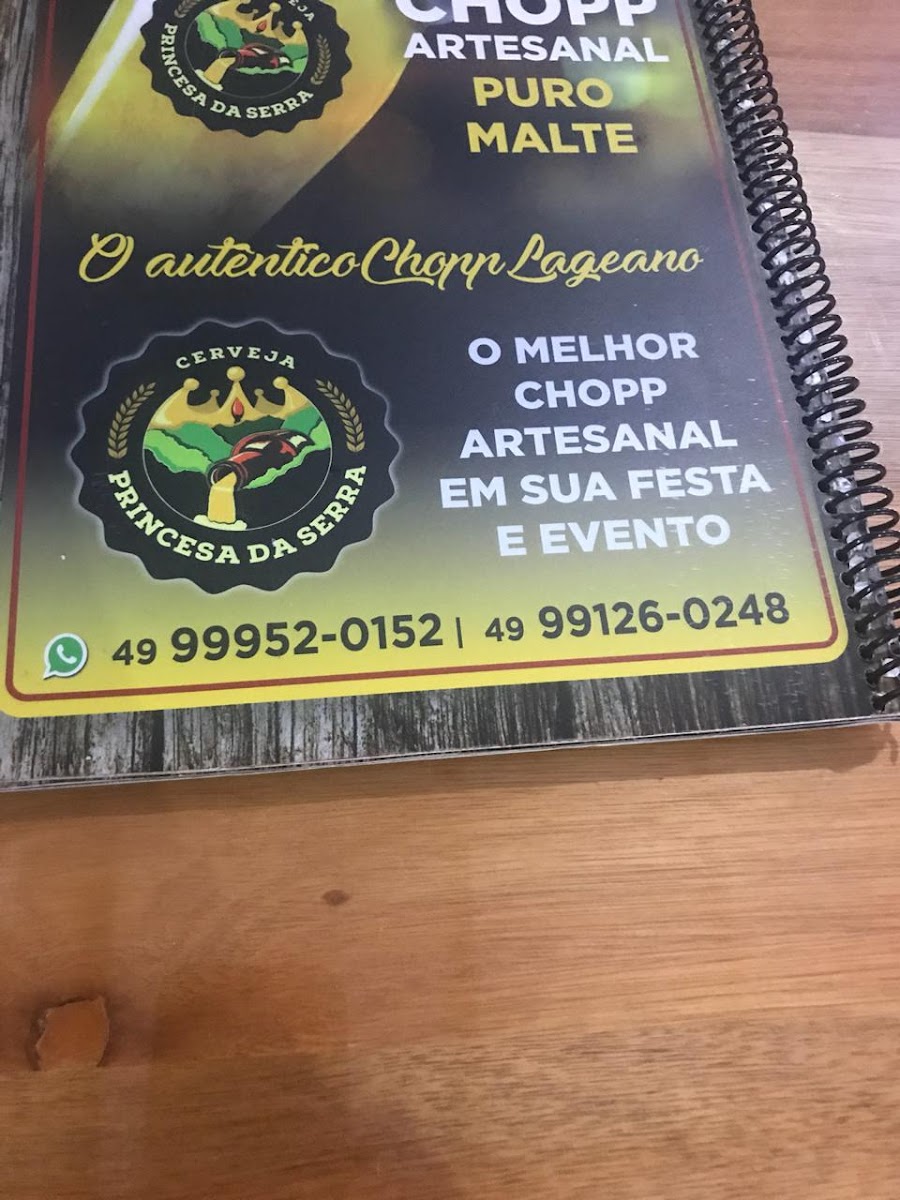 Menu Restaurante Galpao Capao Do Cipo-7