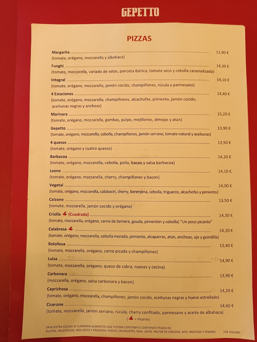 Menu Restaurante Gepetto Arena-6
