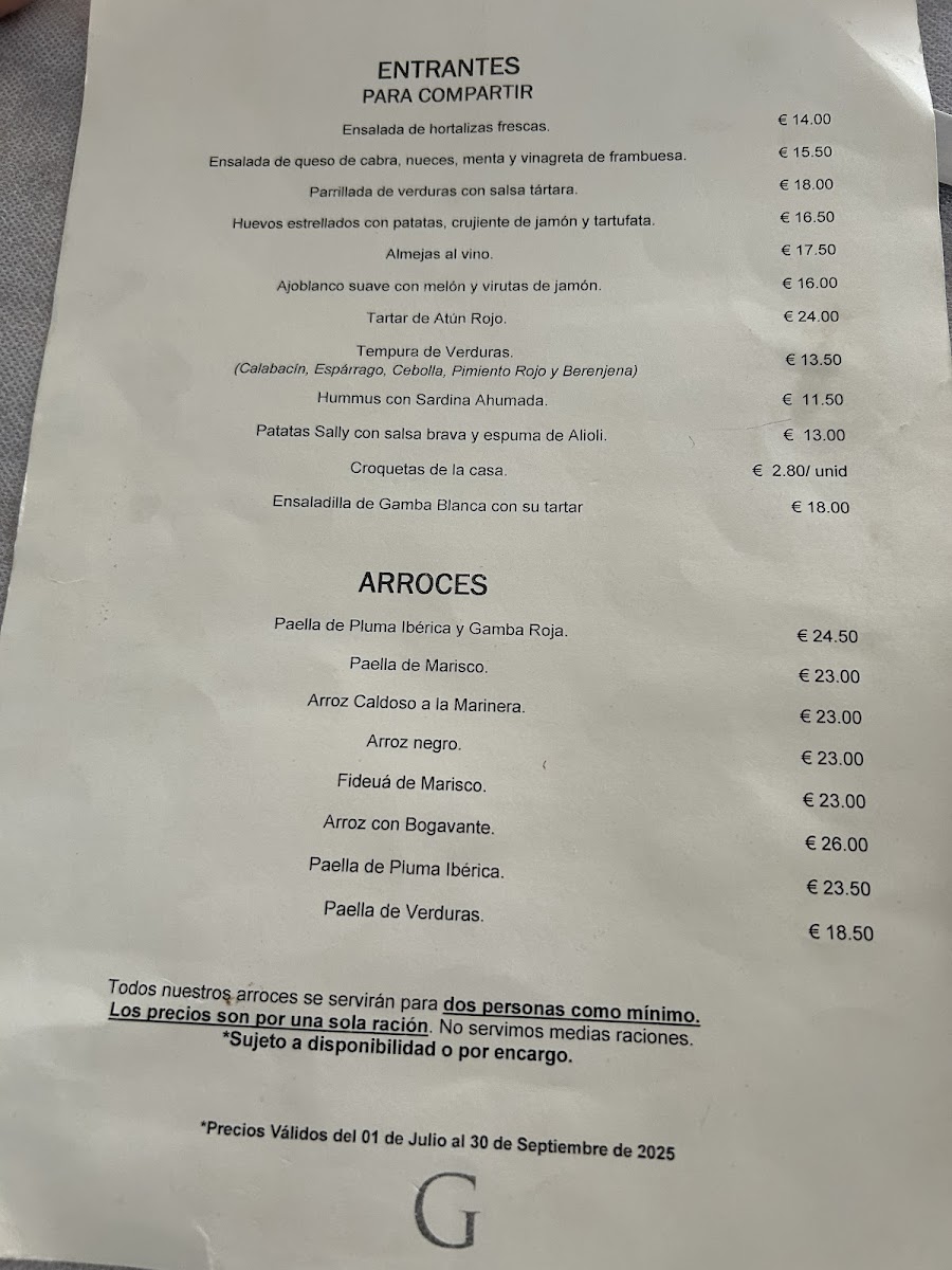 Menu Restaurante Goleta Cabo De Gata. Frente Al Mar-3