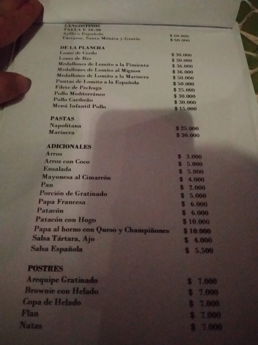 Menu Restaurante Gran Vinos-1