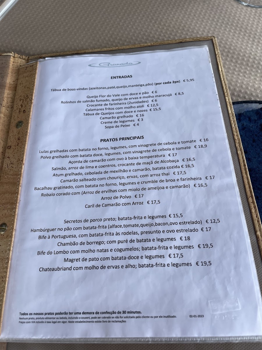 Menu Restaurante Granada-3