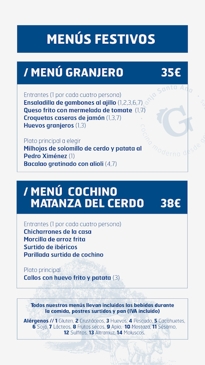 Menu Restaurante Granja Santa Ana-4