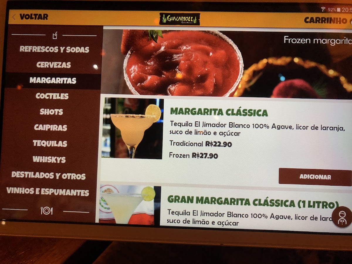 Menu Restaurante Guacamole Cocina Mexicana - Floripa-10