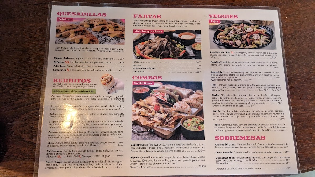 Menu Restaurante Guacamole Taqueria - Mercadoteca-4