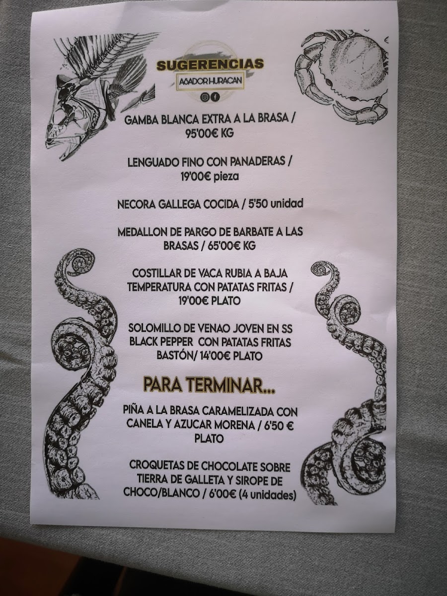 Menu Restaurante Huracán Asador-5