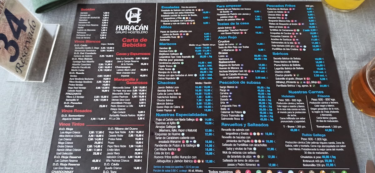 Menu Restaurante Huracán Asador-7