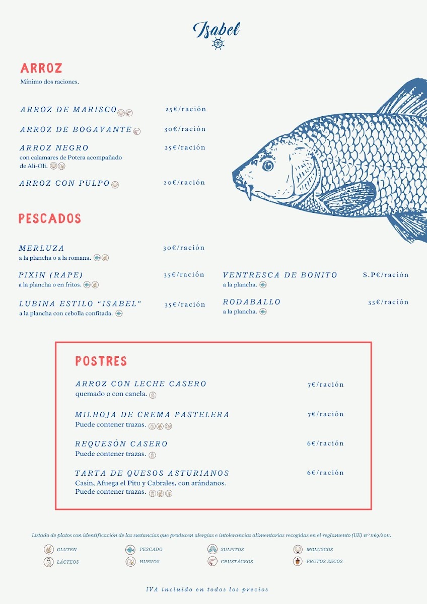 Menu Restaurante Isabel-1