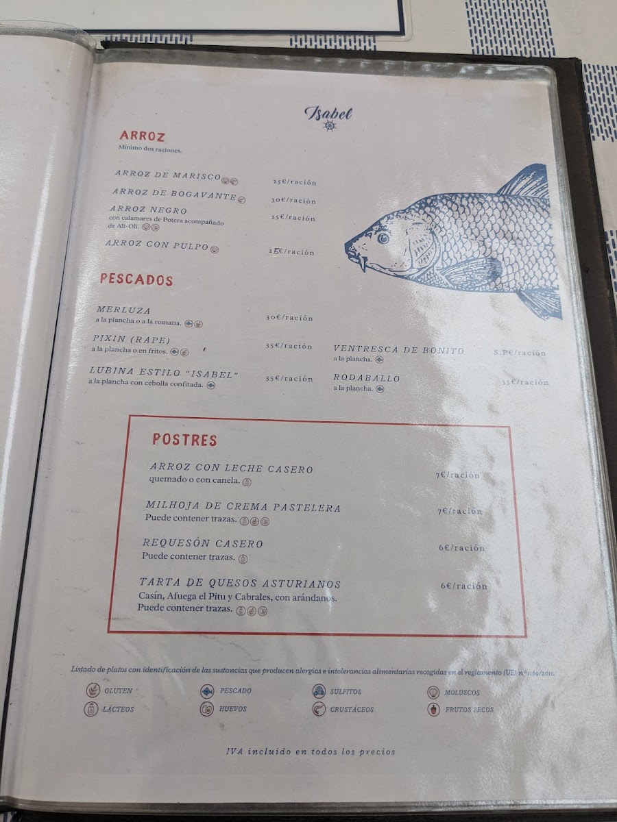 Menu Restaurante Isabel-7