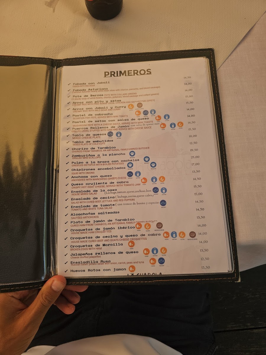 Menu Restaurante La Chabola????????-1