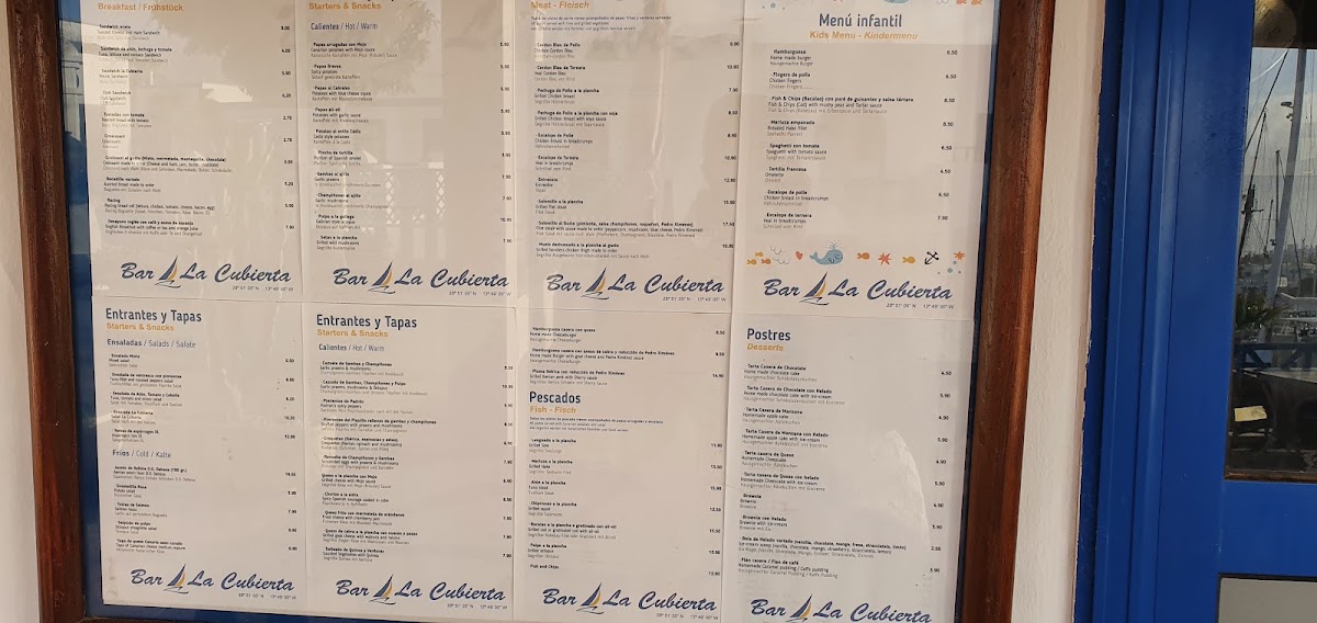Menu Restaurante La Cubierta-3