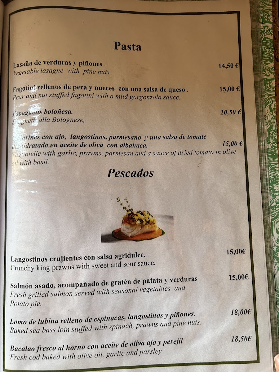 Menu Restaurante La Estación-2