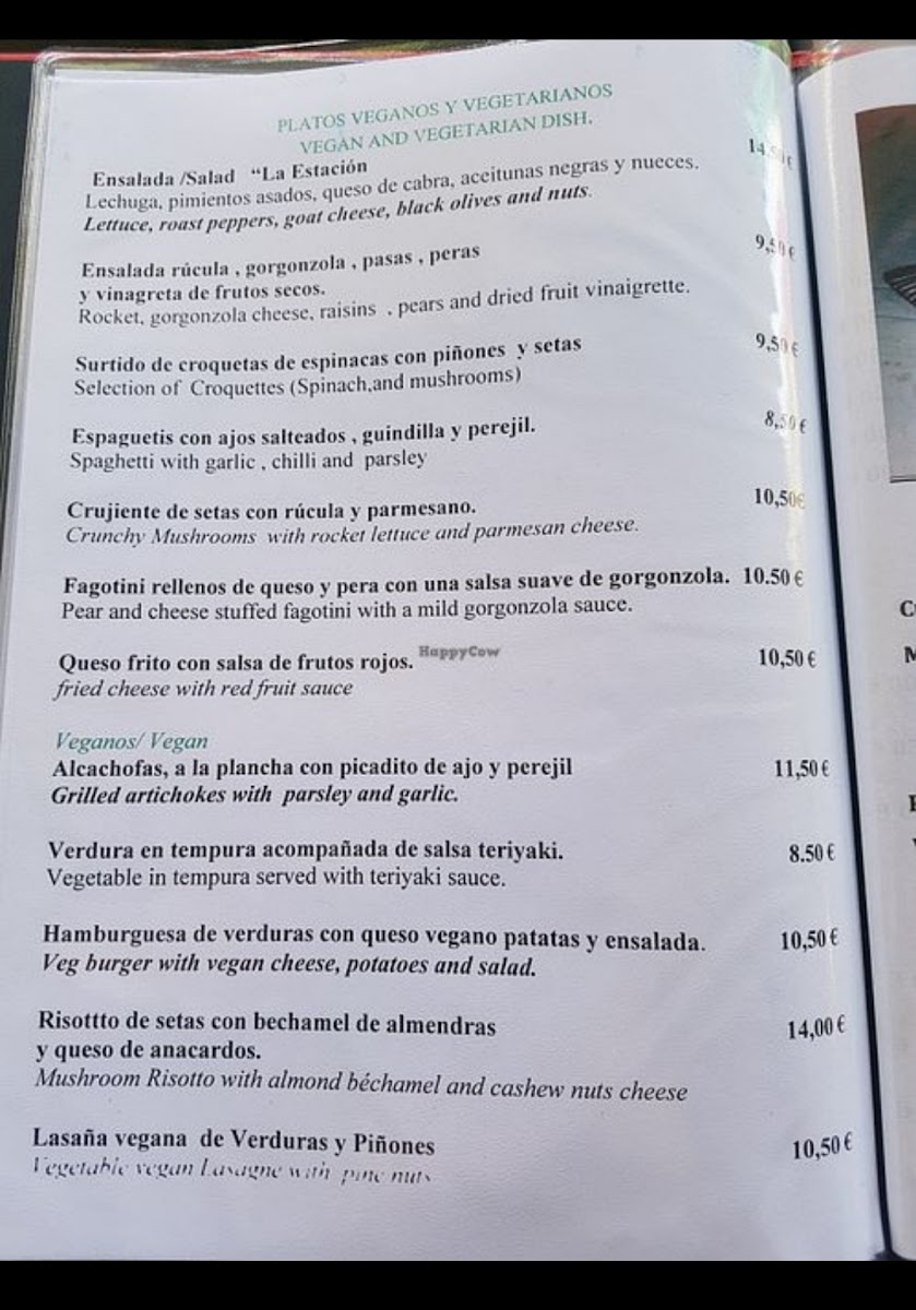 Menu Restaurante La Estación-5