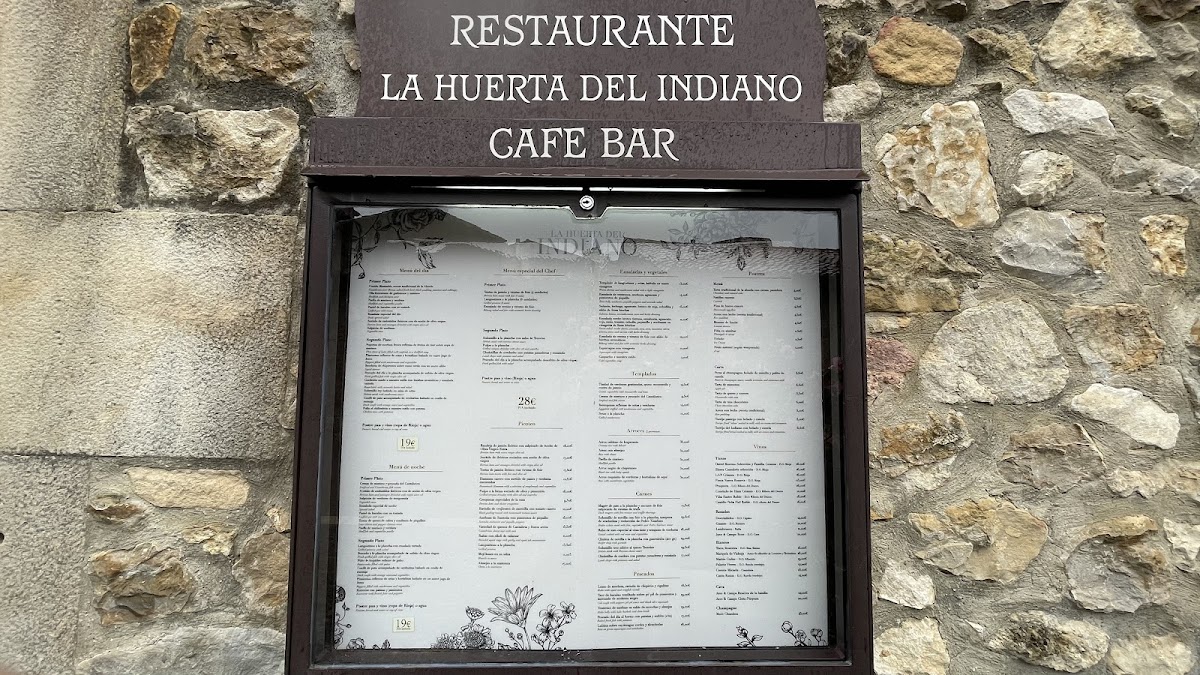 Menu Restaurante La Huerta Del Indiano-8
