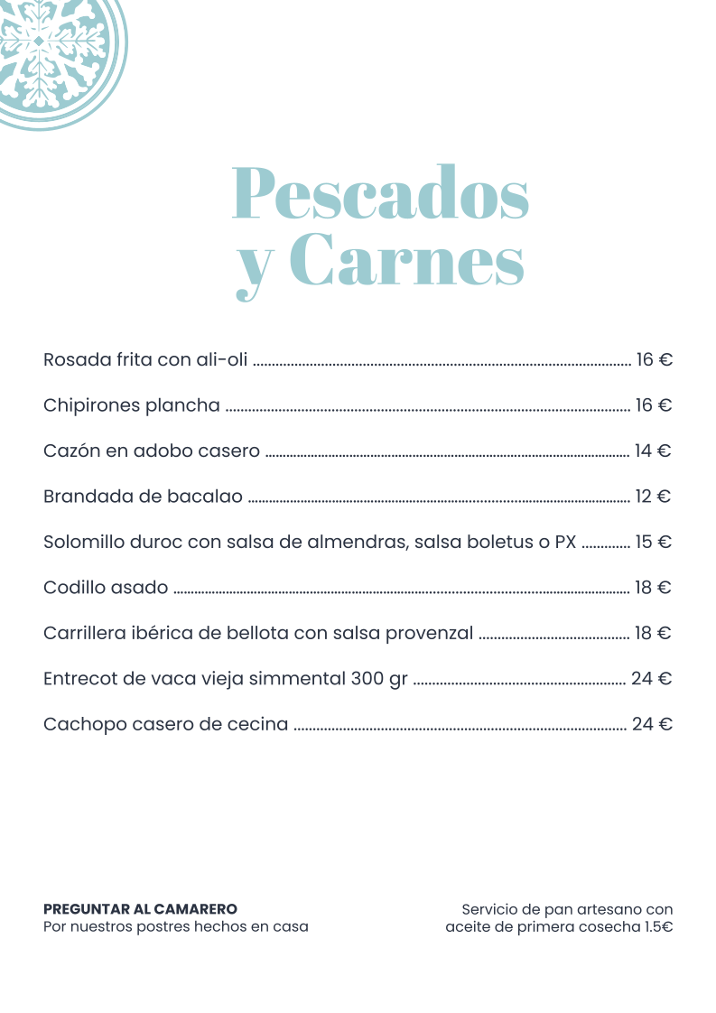 Menu Restaurante La Maestra-1