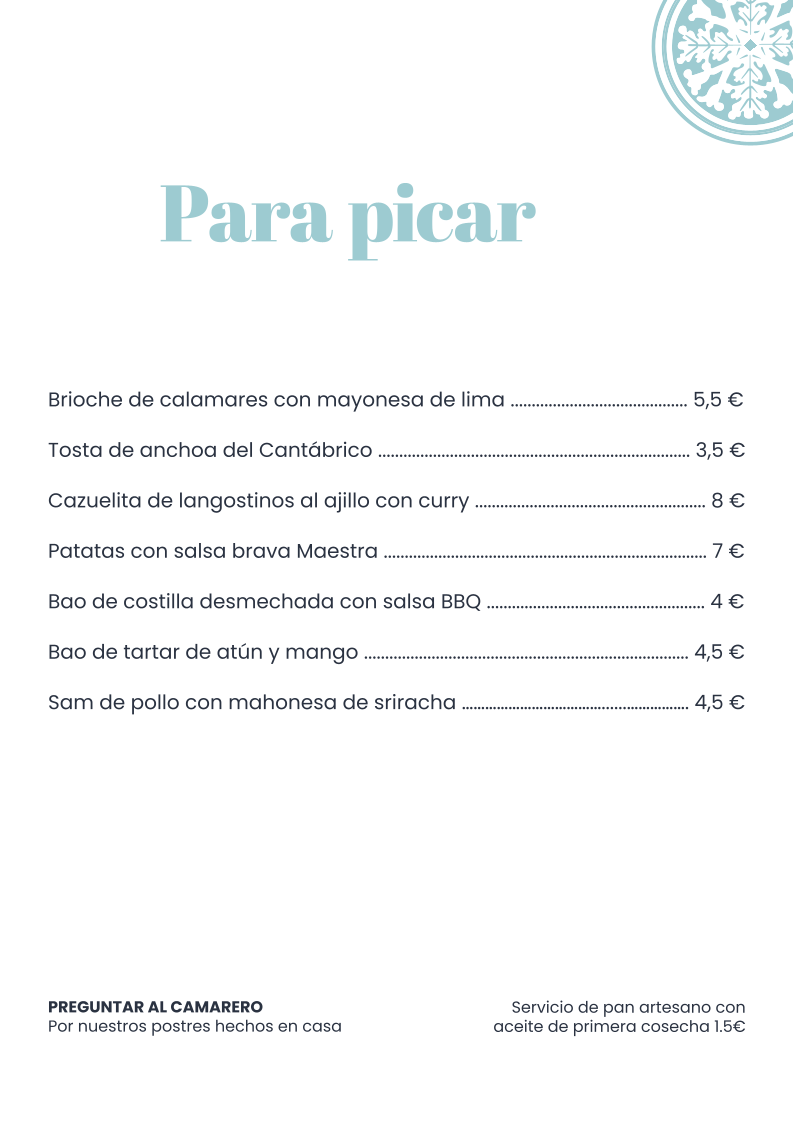 Menu Restaurante La Maestra-3