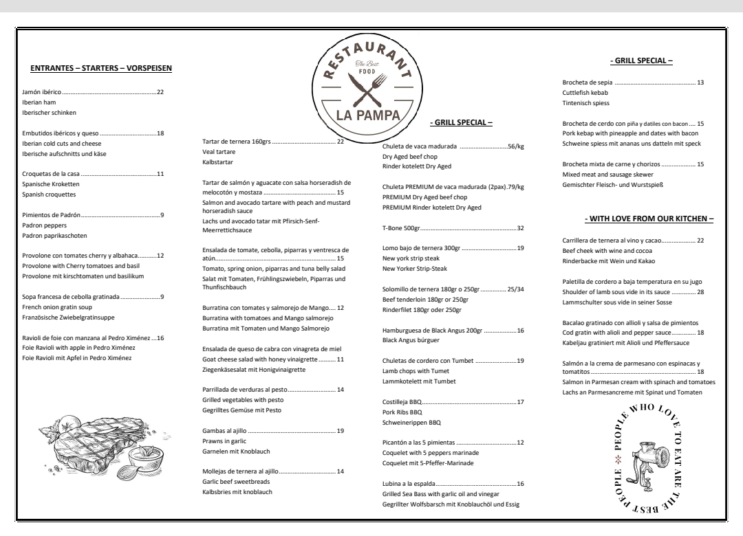 Menu Restaurante La Pampa-3
