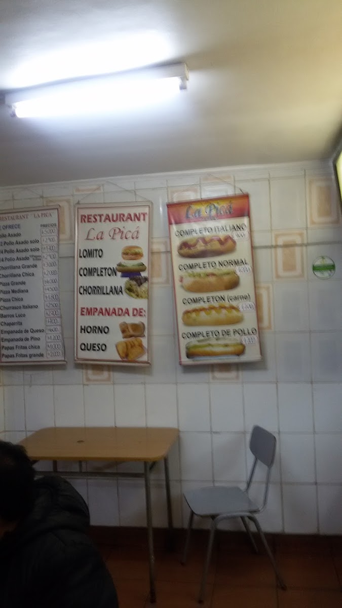 Menu Restaurante La Picá-5